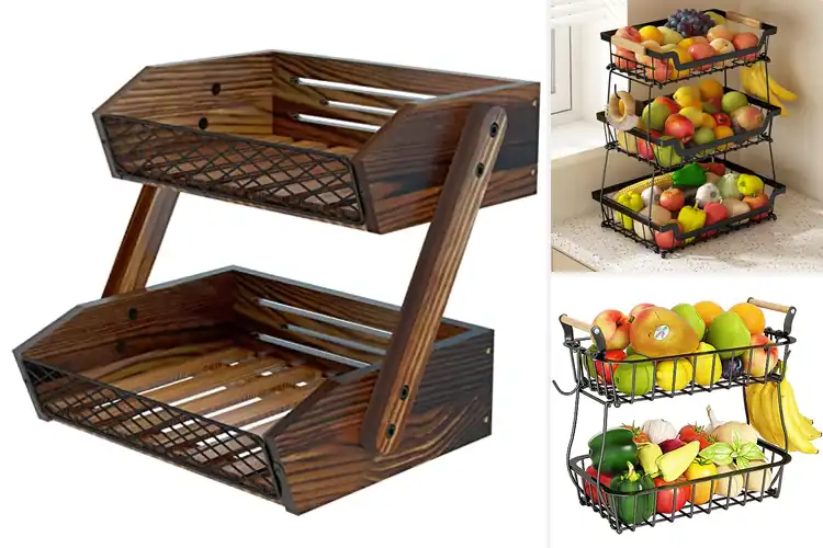 Detailed view of Best Countertop Fruit Organizers