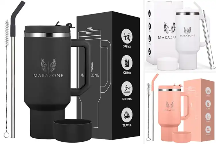 Detailed view of 10 Best Cup Holder Compatible Travel Mugs – No Spills