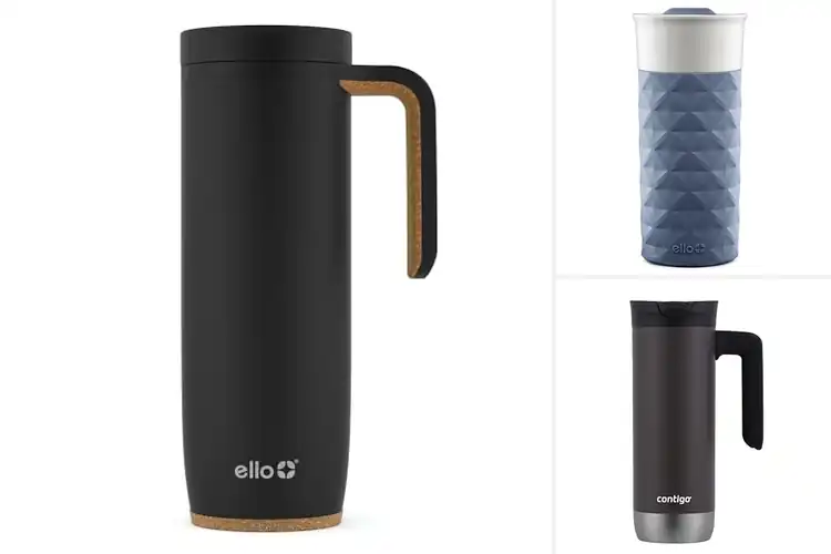 Detailed view of 10 Best Cup Holder Friendly Travel Mugs: Leak-Free Hot Drinks