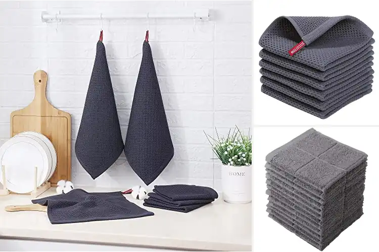 Detailed view of 10 Best Dark Grey Dish Cloths: Stylish & Effective