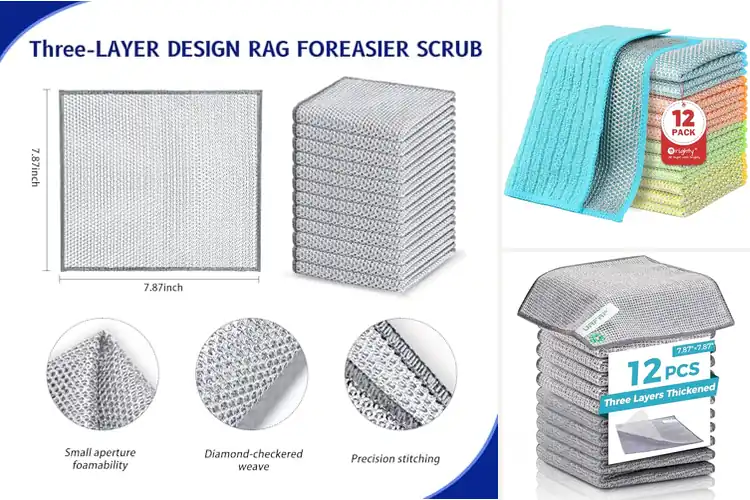 Detailed view of Best Dish Cloths For Delicate Cookware