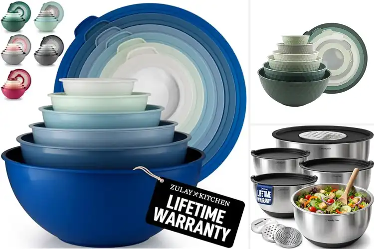 Detailed view of Best Dishwasher Safe Mixing Bowls Sets