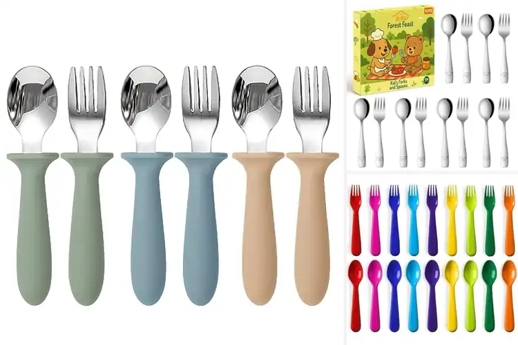 Detailed view of Best Dishwasher Safe Toddler Utensils