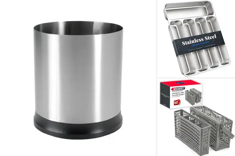 Detailed view of Best Dishwasher Safe Utensil Holder
