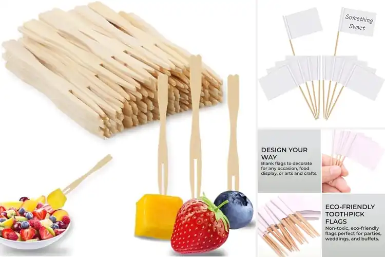 Detailed view of 6 Best Disposable Buffet Toothpicks to Elevate Food Prep