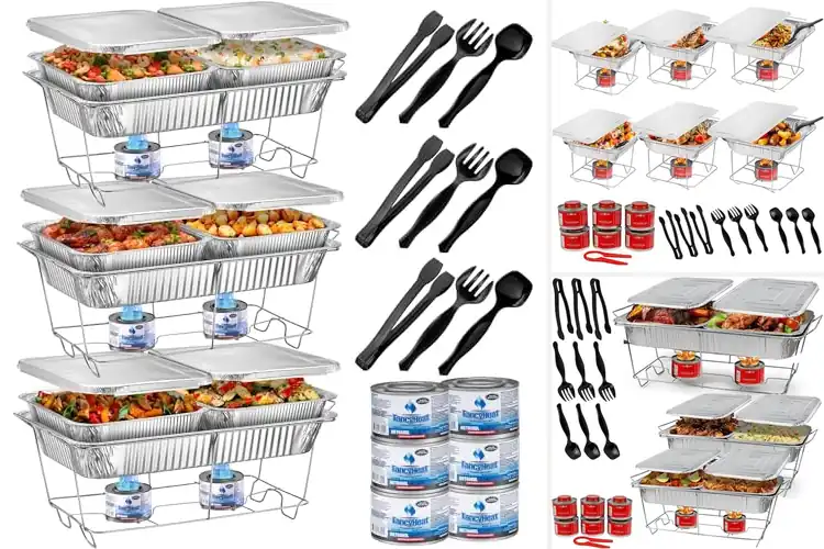 Detailed view of 10 Best Disposable Chafers for Easy, Mess-Free Catering