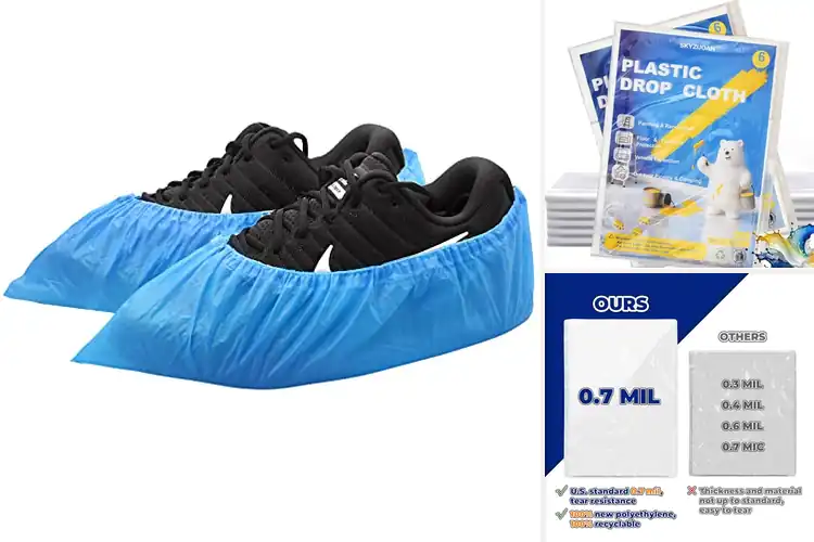 Detailed view of 10 Best Disposable Coverings: Easy Protection & Cleanup