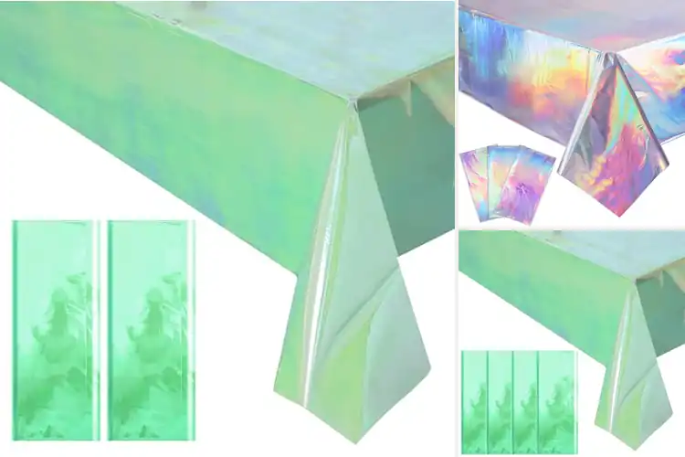 Detailed view of Best Disposable Laser Tablecloths