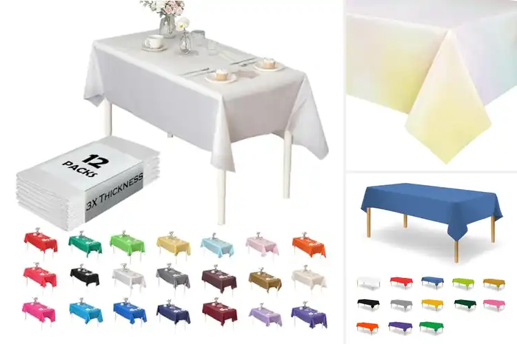 Detailed view of Best Disposable Yet Reusable Tablecloths