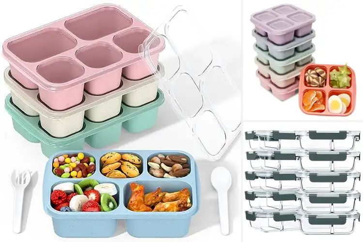 Detailed view of Best Divided Snack Containers: Top Picks for Easy Meal Prep