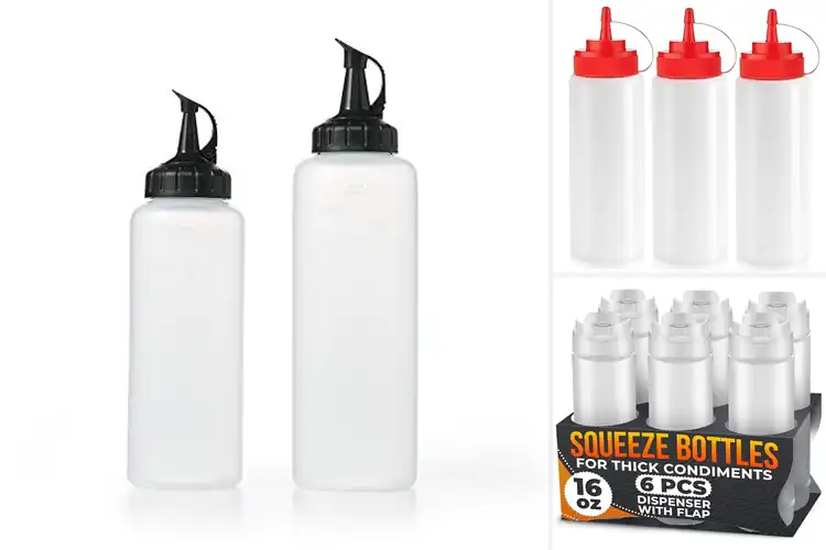 Detailed view of Best Dressing Bottles
