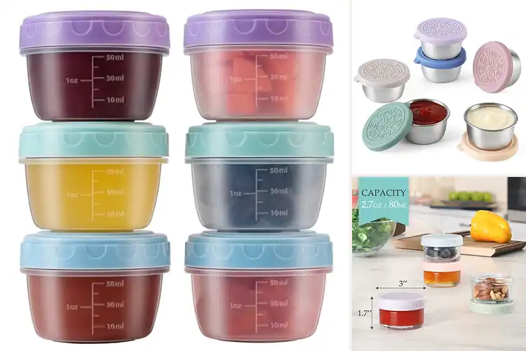 Detailed view of Best Dressing Containers