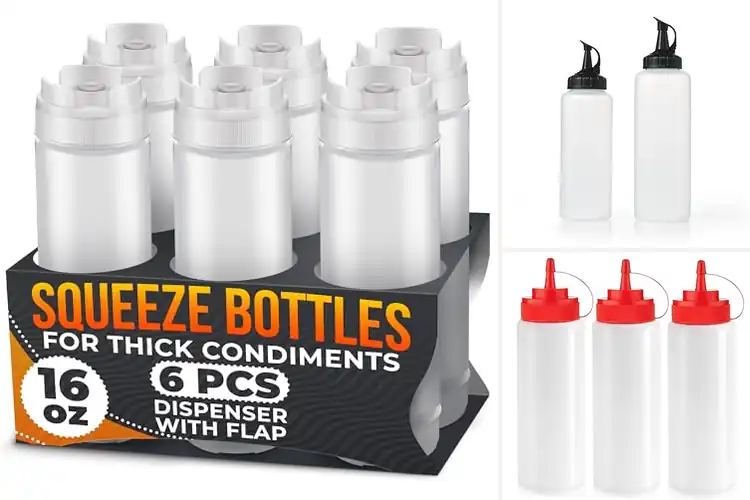 Detailed view of Best Dressing Squeeze Bottles
