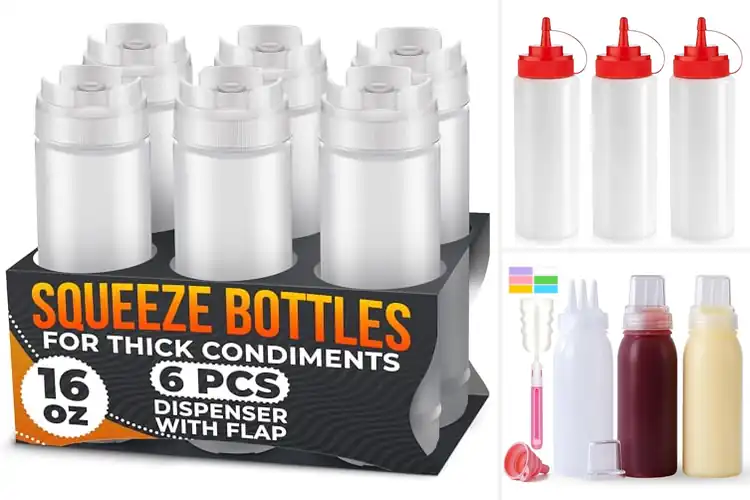 Detailed view of Best Drizzle Bottles