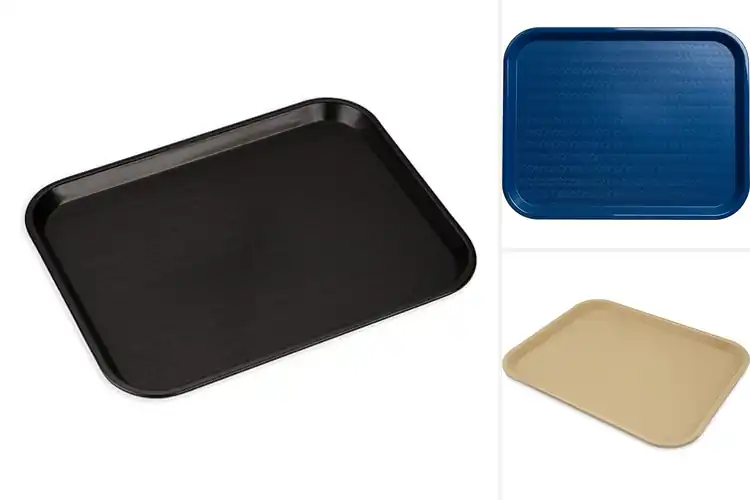 Detailed view of Best Durable Cafeteria Trays for Mess-Free, Easy Cleanup