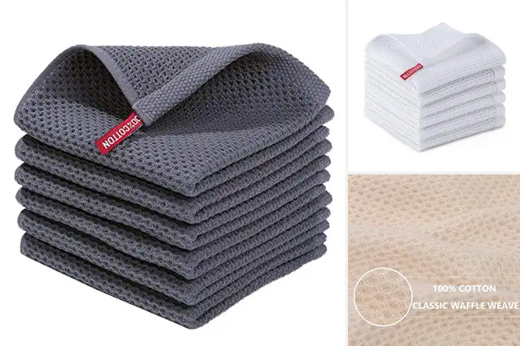 Detailed view of 10 Best Durable Honeycomb Weave Dish Cloths: Soft & Absorbent