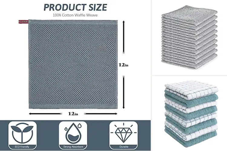 Detailed view of 10 Best Durable Kitchen Cloths: Long-Lasting Cleaning Power