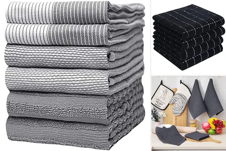 Detailed view of 10 Best Durable Kitchen Towels That Last