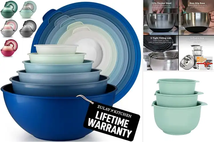 Detailed view of Best Durable Mixing Bowls: Top Picks for Effortless Cooking