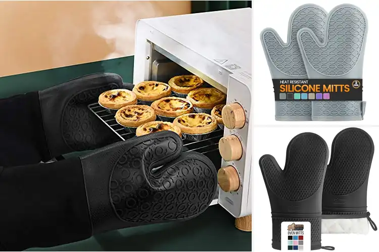 Detailed view of 10 Best Durable Oven Mitts for Kitchen Safety