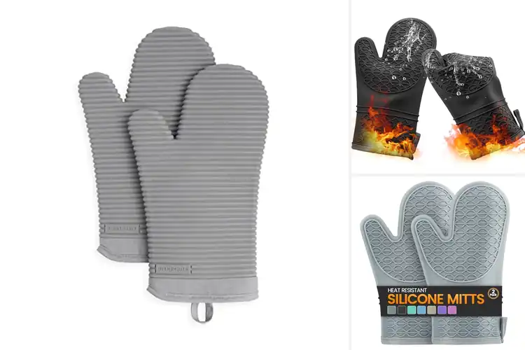 Detailed view of 10 Best Durable Silicone Oven Mitts: Safe Grip