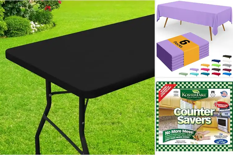 Detailed view of Best Easy Cleanup Table Covers For Hosting