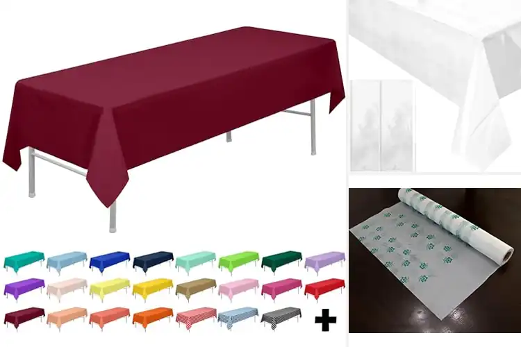 Detailed view of Best Easy Cleanup Table Covers