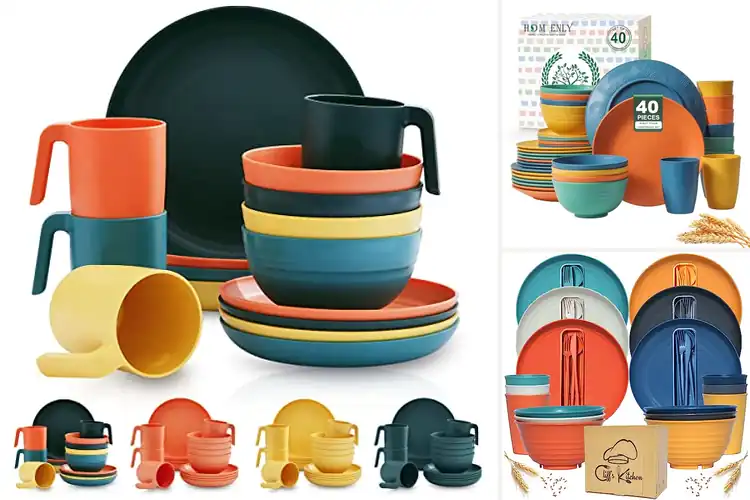 Detailed view of Best Easy To Clean Dinnerware Set
