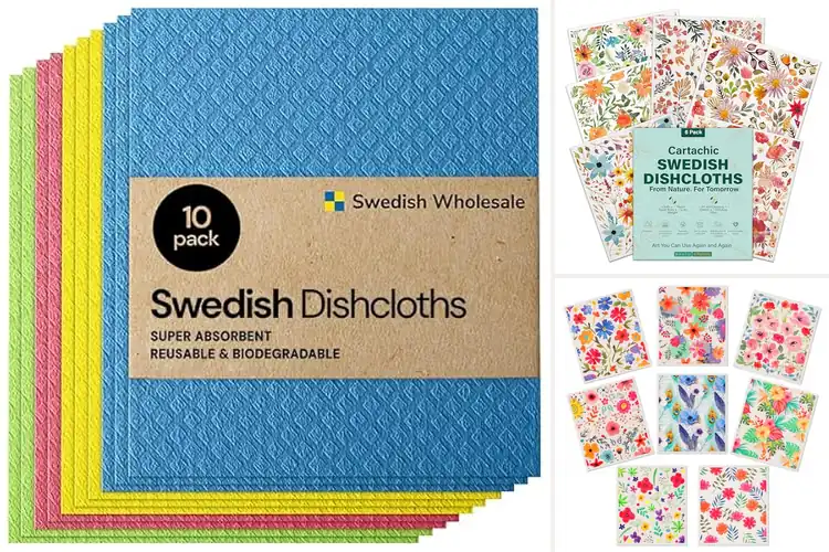 Detailed view of 10 Best Eco Friendly Dishcloths: Absorbent & Sustainable