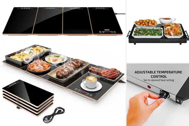 Detailed view of Best Electric Food Warming Tray For Parties