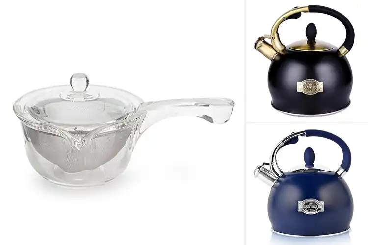 Detailed view of Best Ergonomic Teapots For One Hand
