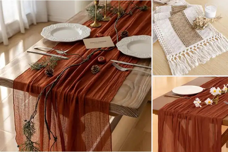 Detailed view of 10 Best Fall Table Runners: Instantly Boost Warmth & Style