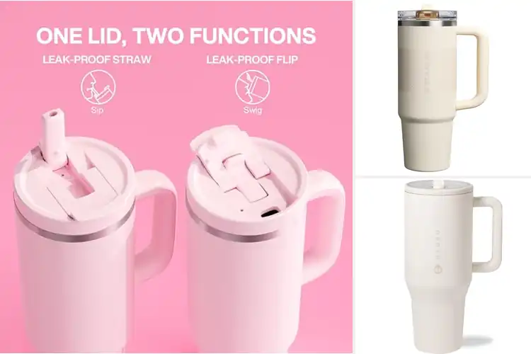 Detailed view of 10 Best Flip Straw Lid Tumbler: Stay Hydrated in Style
