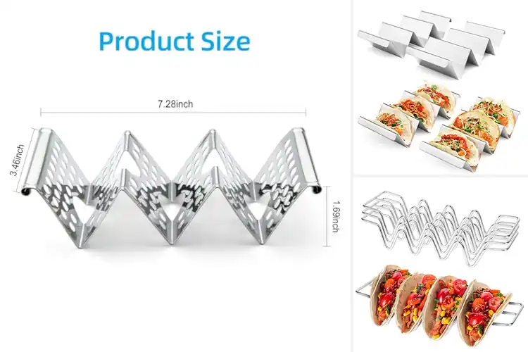 Detailed view of Best Four Pack Taco Stands