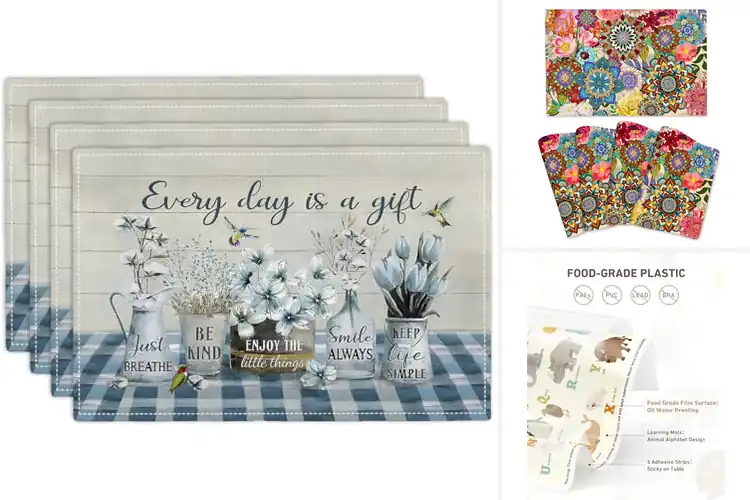 Detailed view of Best Gift Placemats