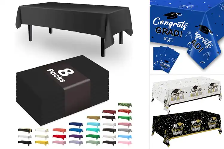 Detailed view of Best Graduation Party Table Covers Class