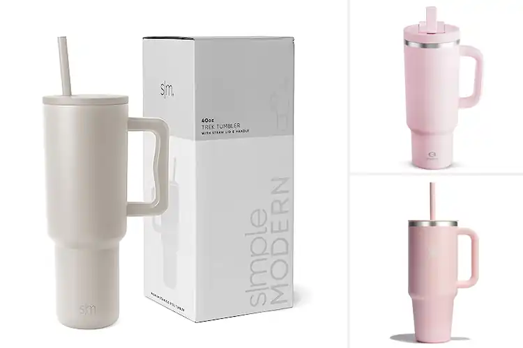 Detailed view of 10 Best Handle Tumblers: Secure Your Drinks Anywhere