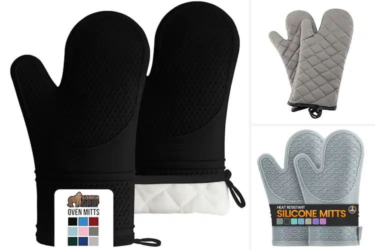 Detailed view of 10 Best Heat Resistant Mitts: Essential Kitchen Safety