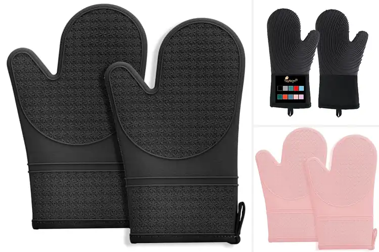 Detailed view of Best Heat Resistant Oven Mitts 500F