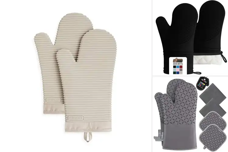 Detailed view of 10 Best Heat Resistant Oven Mitts for Safe Kitchen Cooking