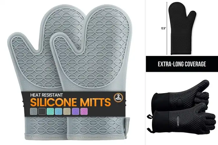 Detailed view of 10 Best Heat Resistant Silicone Mitts: Ultimate Guide