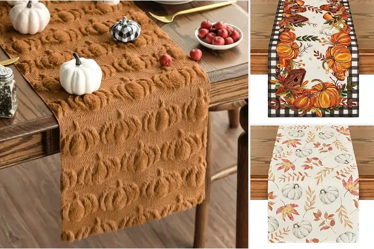Detailed view of 7 Best Holiday Table Runners to Elevate Your Dining Style