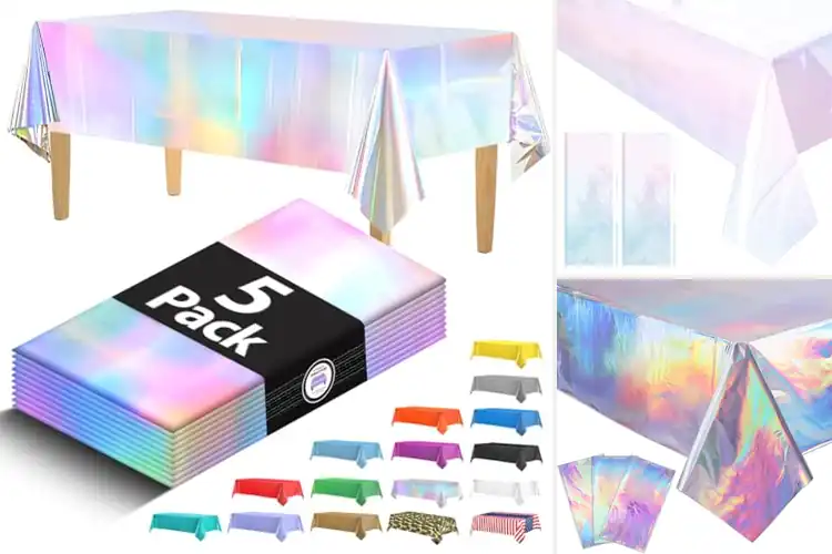 Detailed view of Best Holographic Table Covers