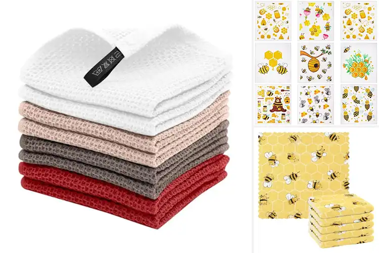 Detailed view of 10 Best Honeycomb Dishcloths: Spill Cleaning Experts