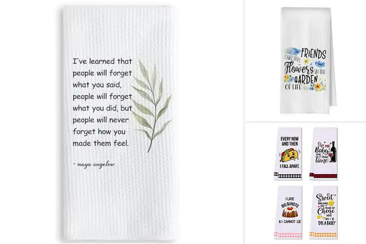 Detailed view of Best Hostess Gift Dish Towels