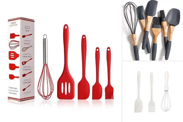 Detailed view of Best Included Spatula Whisk Brush Set