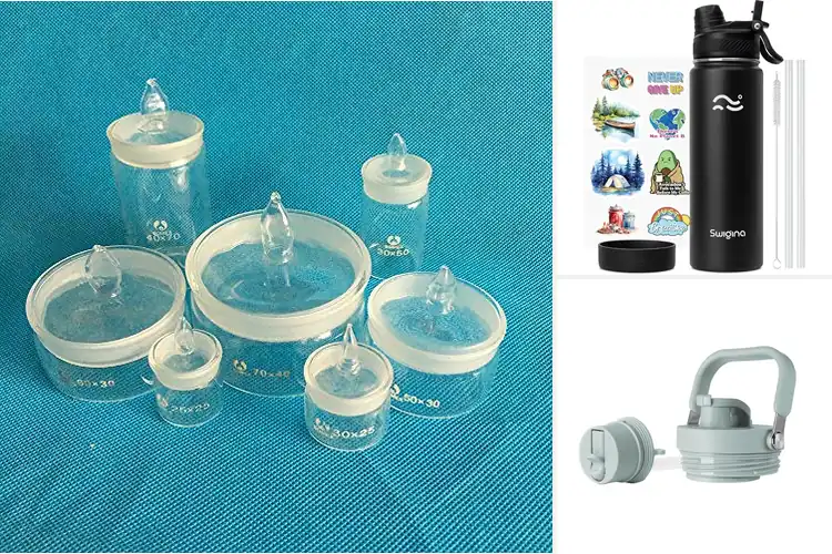 Detailed view of Best Interchangeable Lid Bottles