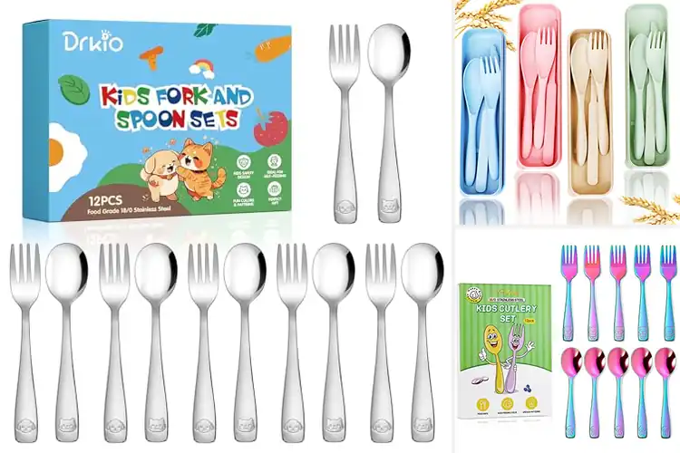 Detailed view of Best Kids Utensil Sets