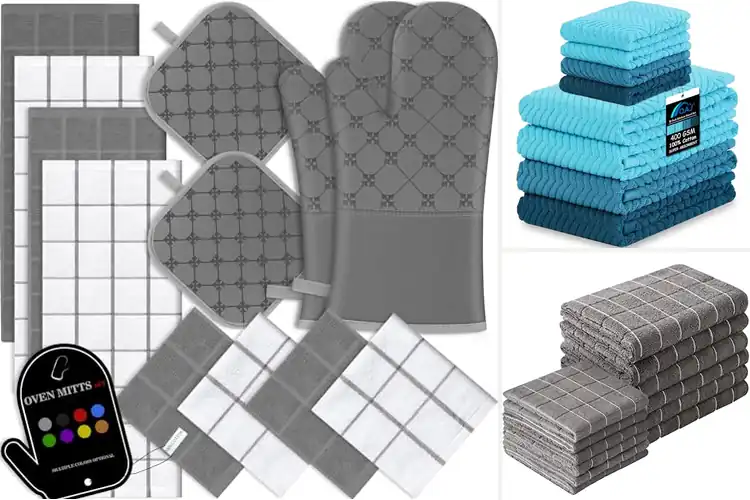 Detailed view of 10 Best Kitchen Dish Cloth Sets: Easy Mess Cleanup