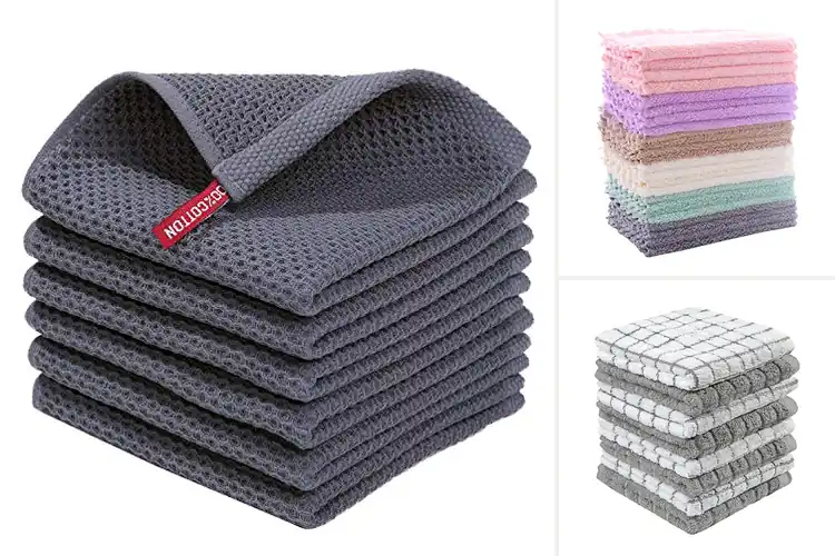 Detailed view of 10 Best Kitchen Dishcloths: Scratch-Free and Long-Lasting